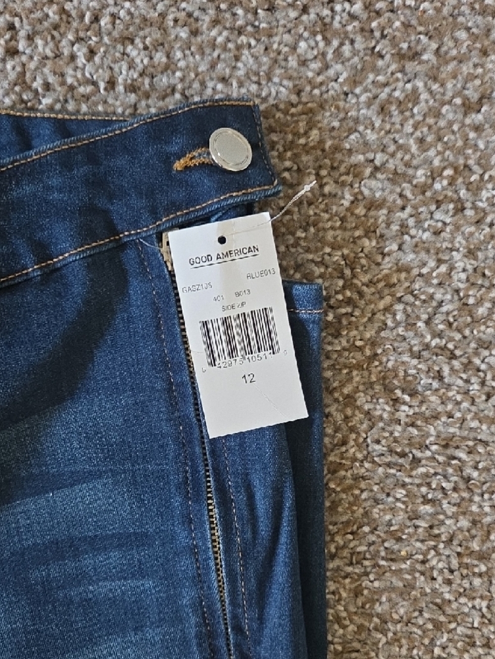 Good American Skinny Jeans for Women Size 12 NWT - Picture 3 of 5